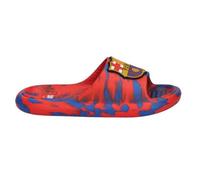 Pala FC Barcelona - Infradito da spiaggia e piscina, 100% EVA, leggere e comode, suola testurizzata antiscivolo, design blu e rosso con scudo