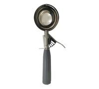 Pala for gelato Easy-Scoop Crea senza sforzo splendidi dessert Paletta in acciaio inossidabile con design antiaderente(8 grey)