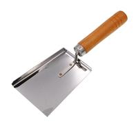 Pala in Acciaio Inox Strumento di Pulizia Efficiente Con Comodo Manico In Legno Professionale Alveari Forniture di Manutenzione Professionale Attrezzatura per l'Api