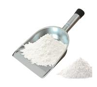 Pala in metallo per farina, mini pala a mano in metallo, multiuso, cucchiaio da cucina ergonomico multiuso per farina, ghiaccio, cereali, chicchi di caffè, zucchero e cottura