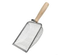 Pala integrata in rete per setacciare e miscelare il terreno durante la manipolazione del compost, la creazione di aiuole e le attività di giardinaggio in contenitori (5,0 mm)