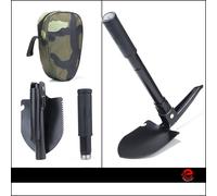 PALA MULTIFUNZIONE METALLO SCAVO METAL DETECTOR RICHIUDIBILE + BUSSOLA