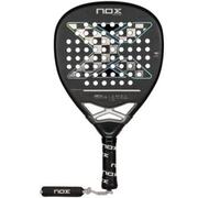 Pala padel NOX AT Luxury Attack 18K Alum diamante grip allungato