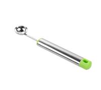Pala per anguria, paletta per melone in acciaio inox, cucchiaio da frutta con manico ergonomico, cucchiaio da frutta di qualità alimentare per cucina casalinga, sorbetto, polpetta, burro, polpette