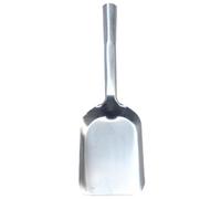 Pala per carbone, pala per cenere lunga 15, 4 pollici, carbone piatto per carichi pesanti in acciaio inossidabile con manico lungo, paletta per griglia per barbecue, scavo da giardinaggio, camino