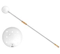HOME Pala per pizza Palino - disco forato ø 18 cm inox, manico 170 cm