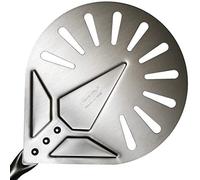 Pala per cuocere la Pizza Forata Linea Azzurra da 17x168 cm Gi.Metal in Acciaio Inox