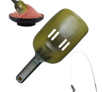 Pala per esche da | Pala per esche per carpe con fori di scarico, cucchiai antiscivolo per pescatori Tilapia principianti Kayak barca spiaggia campeggio all'aperto acqua salata