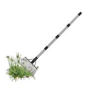 Pala per la cura del giardino - Pala da neve a pavimento con manico regolabile - Utensili manuali multifunzionali per terrazze percorsi su terreno prato