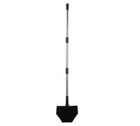 Pala per la pulizia del giardino Vanga per esterni multifunzionale trapezoidale resistente per la rimozione delle erbacce dalla neve Acciaio inossidabile Acciaio Mn 25 cm