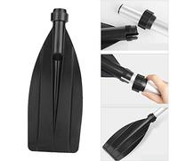 Pala per pagaia, 1 Paio di Accessori per la Sostituzione del Remo, Lama per Canoa, Lama per Kayak, Resistente, Nero, Robusta Protezione per la Lama, Pratica Pratica per i diportisti Kayak