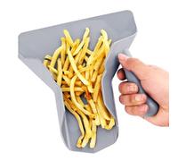 Pala per patatine fritte per ristorante | Pala per patatine fritte per uso commerciale - Scubetto manico ergonomico per imballaggio alimentare casa ristorante pasto snack