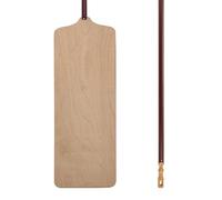 Pala per pizza al metro rinforzata cm. 36x100 legno, manico lega alluminio - h. 170 cm.