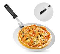 Pala per Pizza Corta, Pala Pizza Lunga con Manico Pieghevole, Forno e Barbecue per Pizzas, Supporto di una Grande Superficie, Pane, Pala Barella per Pizza Grande Superficie per Forno Pizza Pane Torta