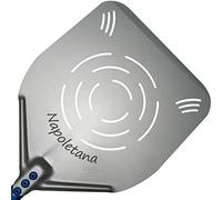 Pala per Pizza Forata Napoletana da 33x183 cm Gi.Metal in Lega d'alluminio