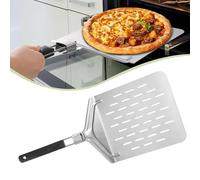 Pala per pizza in acciaio inox, manico pieghevole per pancake alla frutta e al
