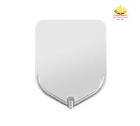 Pala per Pizza in Alluminio Rettangolare (solo Testa) - 32x32 cm