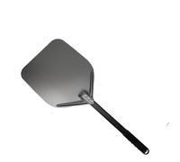 Pala per Pizza Pala for Pizza Non Perforata da 12 Pollici, Pala for in Alluminio con Rivestimento Duro, spatola for, Corta e Lunga for(12 inch 72 cm Black)