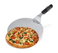 Pala per pizza, pala per pizza in acciaio inossidabile da 25,3 cm/9,96 pollici, vassoio per il trasferimento del pane, per alimenti caldi, pala da forno per strumento dacucina