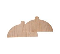 Pala per pizza - Pala per pizza in legno di pino 28 x 17 cm, set da 2 pezzi | Pala per pizza e pane, spatola per forno, trasferimento pane e cottura a casa
