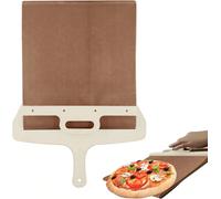 Pala per pizza, pala per pizza mobile, pala per pizza scorrevole 30x52cm con manico, pala per pizza antiaderente ABS