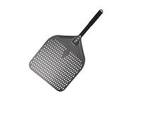 Pala per pizza perforata antiaderente da 35,5 cm, per forno, strumento da cucina perfetto per girare e servire pizze grandi (25,4 cm e 40,6 cm