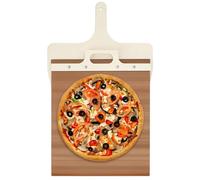 Pala per Pizza Scorrevole (2026NEW) Sliding Pizza Peel,Pala per Pizza Antiaderente con Manico Scorrevole