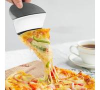 Pala per pizza triangolare in acciaio inossidabile, 14,7 x 9,9 x 3,6 cm, pala triangolare per pizza e pasticceria, spatola triangolare per pasticceria, multiuso per pizza e pasticceria