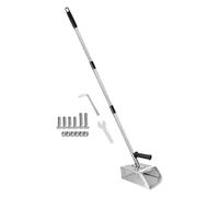 Pala per sabbia di alta qualità per ricerca di tesori in acciaio inossidabile con pala ergonomica staccabile