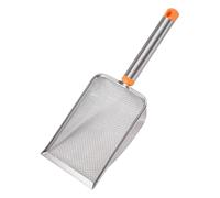 Pala per sabbia | Heavy Duty Pet Sand Scoop | Pala ergonomica in acciaio per gatti | Pooper Scooper e cestino dei rifiuti | Attrezzo per WC Durablle Pet