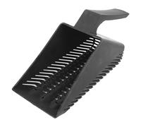 Pala per scavatore, pala da giardino in legno, pala per sabbia per acquario, struttura robusta, pala da forno pulita, colino per ghiaia in plastica, strumento per la pulizia