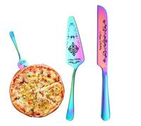 Pala per torta in acciaio inossidabile, set per torta nuziale,Set tagliatorta e per - Tagliatorta e per splendidamente incisi, elegante ricordo per gli sposi