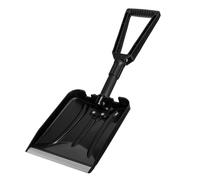 Pala da neve pieghevole in ABS nero