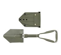 Pala Pieghevole Militare Pala Zappa con Custodia da Campeggio in Acciaio 27033