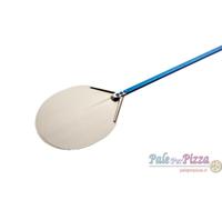 Pala pizza alluminio tonda 36 cm manico 1.20 mt