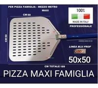 PALA PIZZA FORATA O PIENA CM 33 36 39 45 50 PROFESSIONALE TIPO GIMETAL
