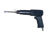 Pala pneumatica, pistola a percussione, martello pneumatico multifunzione, vibrante, scalpello, for la rimozione della ruggine, scorie di saldatura, pala eolica, coltello(Black)