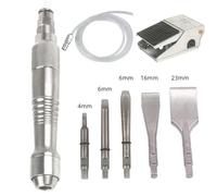Pala pneumatica Scalpello ad aria Intaglio commerciale Pale vibranti Gesso medico Flusso d'aria Cippatrice Pala a gas(Set 2)