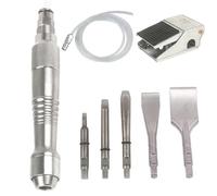 Pala pneumatica Scalpello ad aria Intaglio commerciale Pale vibranti Scalpello pneumatico Micro Air Flux Chipper(Set 4)