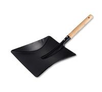 Pala Quadrata da Giardino, Pala Grande raccogli Cenere Carbone,Giardinaggio,Scavare e piantagione all'aperto, con Manico in Legno, Dimensioni: 44x20,5 cm