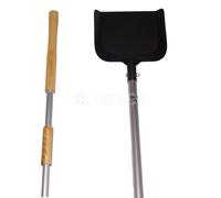 PALA RACCOGLI CENERE BRACE IN ACCIAIO PER PIZZA FORNO A LEGNA 20x20cm