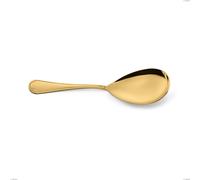 Pala riso Domus Gold, Acciaio 18/10, lunghezza 255 mm spessore 3 mm trattamento PVD Gold cromo