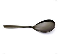 Pala riso Eleven Acciaio inox 18/10 PVD Black Eleven lunghezza 262 mm spessore 2,5 mm nero cromo