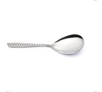 Pala riso eleven exa, Acciaio inox Aisi 304 Acciaio lucido disegno laser, spessore 2.5mm, lunghezza 262 mm cromo