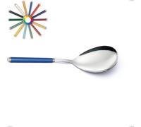 Pala riso linea, Acciaio 18/10 (AISI304) inox lucido , manici in metacrilato lunghezza 275 mm multicolor