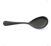 Pala riso Royal Retrò PVD Black, Acciaio inox 18/10 antico, spessore 2.5 mm, lunghezza 257 mm, pvd black cromo