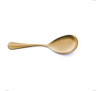 Pala riso Royal Retrò PVD Gold, Acciaio 18/10 antico, spessore 2.5 mm, lunghezza 257 mm, pvd oro cromo