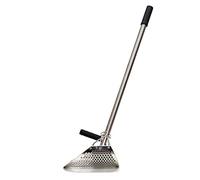 Pala Sand Scoop Empotec SE-2 con Asta da 80 cm Setaccio Sabbia Mare Metal Detector Acciaio Inox Traforata Ottima Qualità