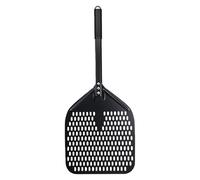 Pala scorrevole per pizza | Pala in metallo - per pizza per cottura - Per, per cucinare e cuocere e pane, per l'uso in casa e in giardino e all'aperto, al barbecue U