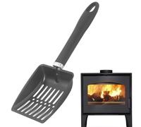 Pala Stufa - 32,5 × 10,7 cm | Cenere E Carbonio, per Giardinaggio, Paesaggio, Costruzione, Snow-how E Lavori All'aperto, Attrezzi Da Giardino, Barbecue E Ras